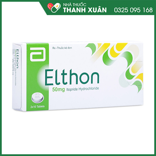 Thuốc Elthon trị triệu chứng trong viêm dạ dày